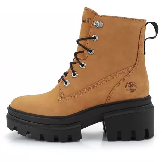 Boot Nữ Timberland Everleigh Boot 6 Inch Lace Up ‘Wheat Nubuck’ 32DD2SH3CE2241GS