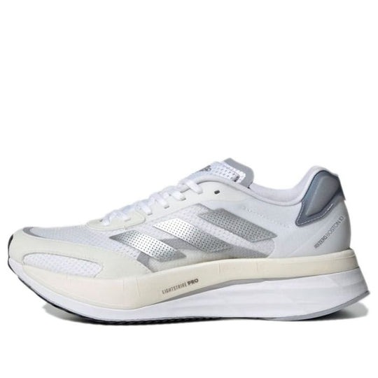 Giày adidas Adizero Boston 10 ‘White Silver Metallic’ GY0907