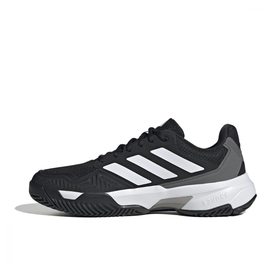 Giày adidas CourtJam Control 3 Tennis Shoes ‘Black White’ IF0458