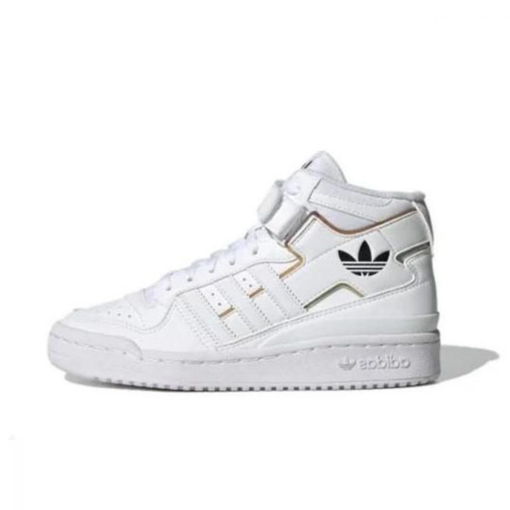 Giày adidas Forum Mid ‘White Iridescent’ (GS) HQ6844