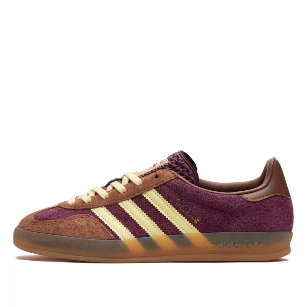 Giày adidas Gazelle Indoor ‘Maroon Almost Yellow’ JI0324