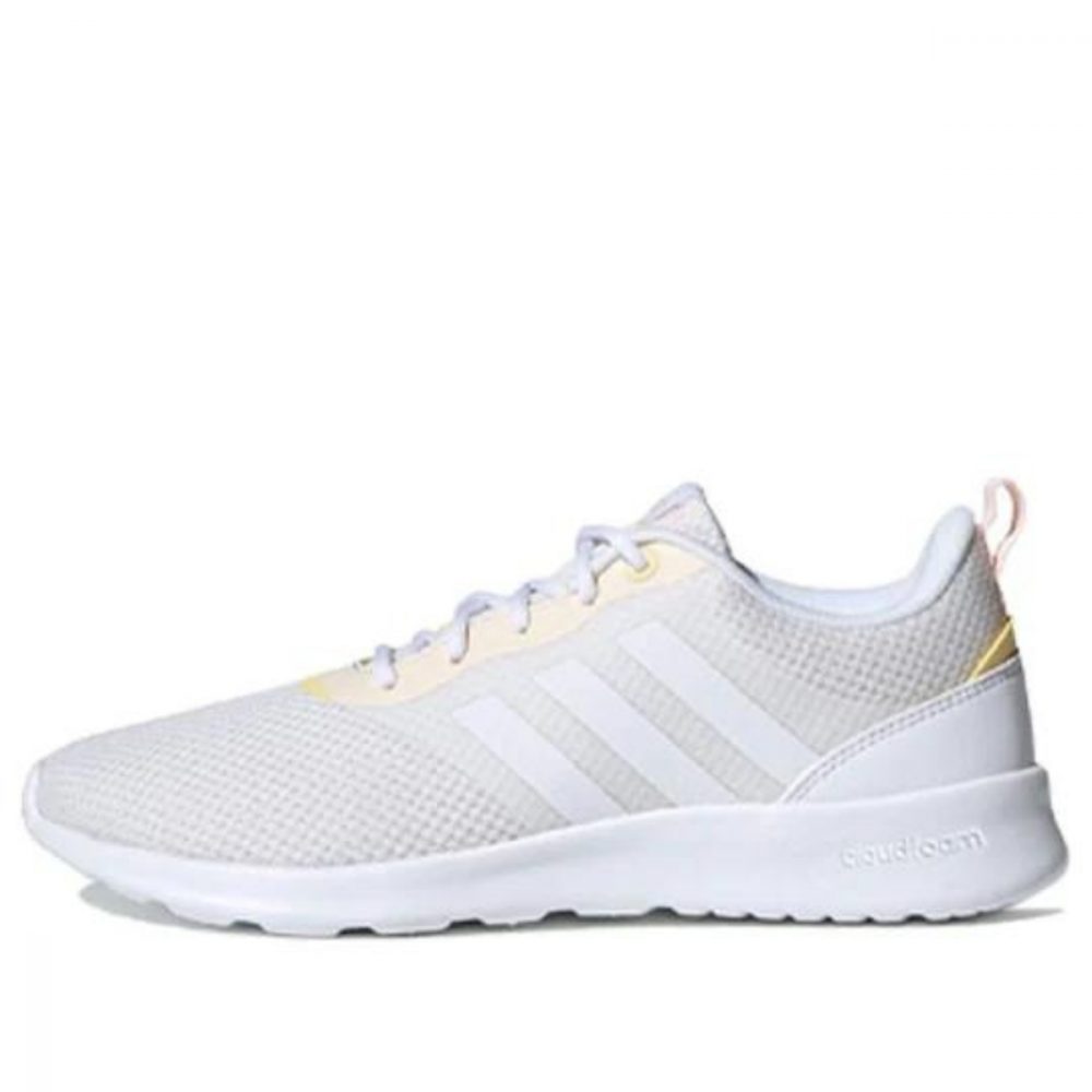 Giày adidas neo Qt Racer 2.0 ‘Gray White Yellow’ (WMNS) FW7285