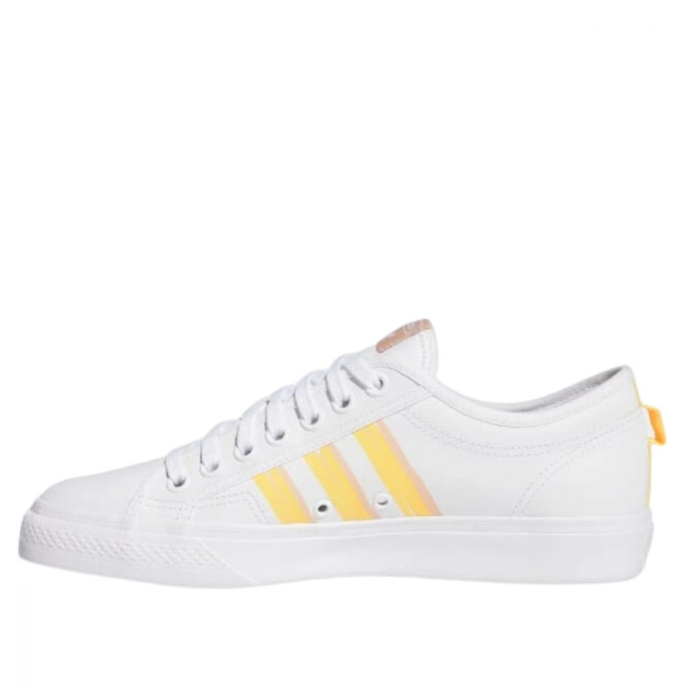 Giày Adidas Nizza ‘white yellow ‘ GX1940