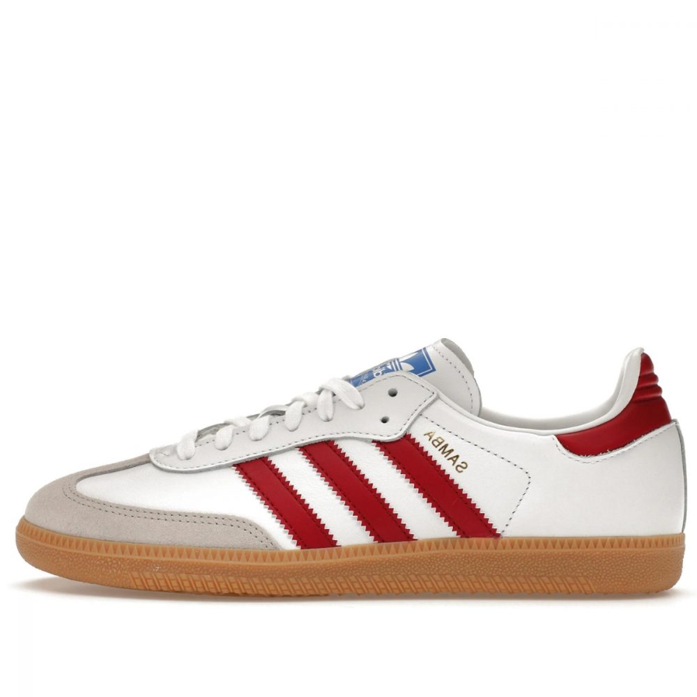Giày adidas originals Samba OG ‘White Burgundy Gum’ IF3813