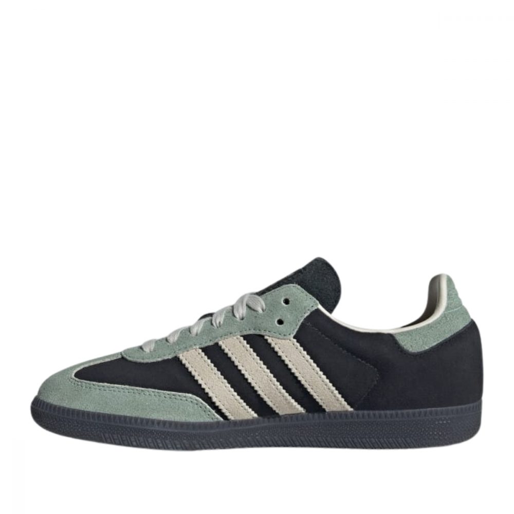 Giày adidas Samba OG ‘Core Black Silver Green’ JI2680