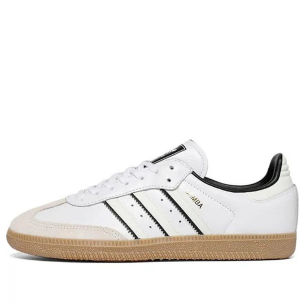Giày adidas Samba OG ‘Double White Black Gum’ (GS) IH5585