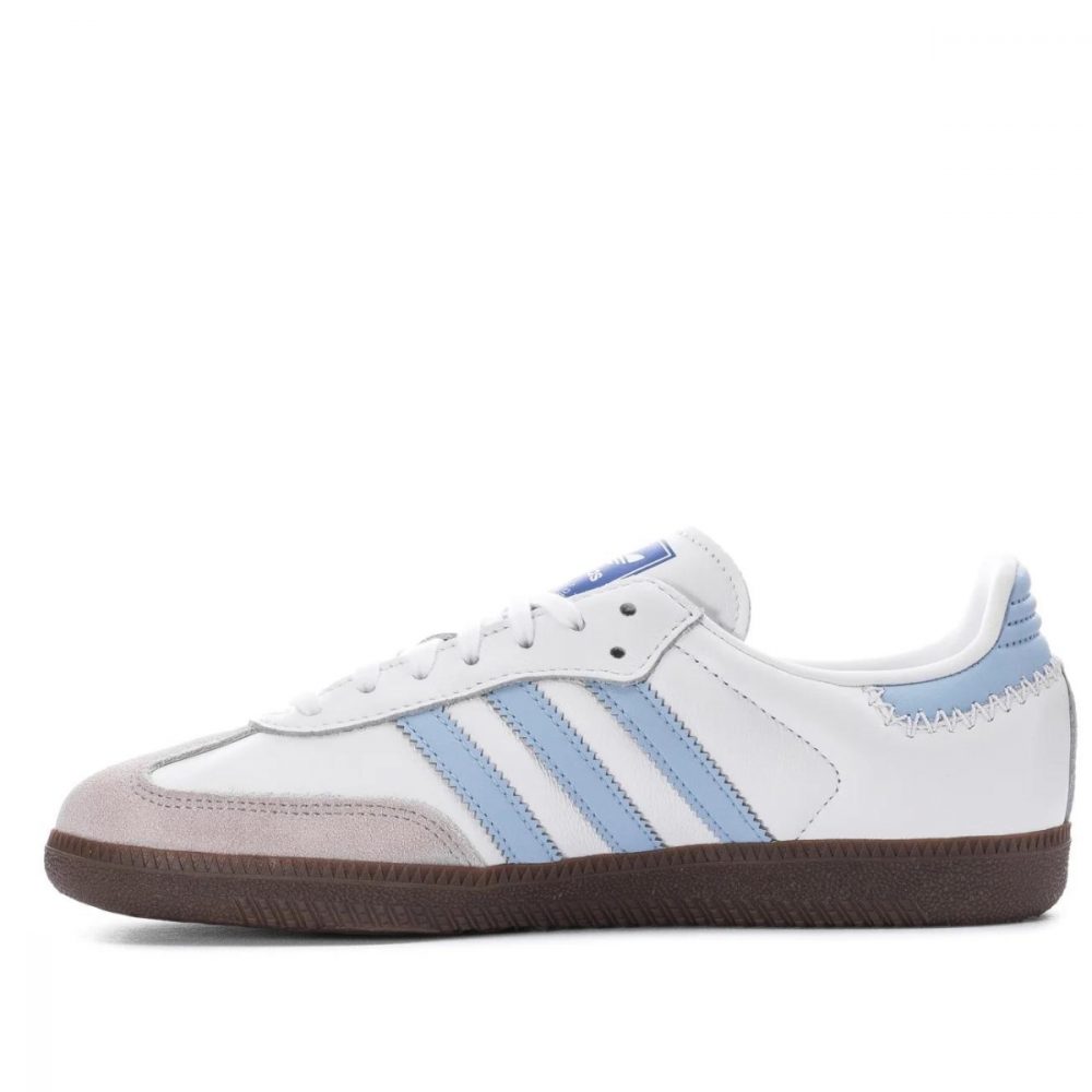 Giày Adidas Samba OG J ‘White Clear Sky’ JI2009