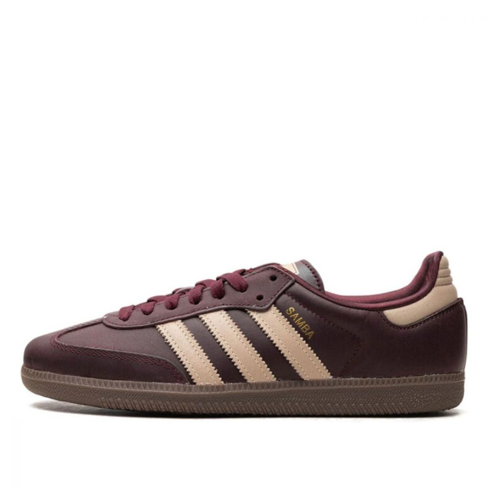 Giày adidas Samba OG ‘Maroon Crystal Sand’ IF7004
