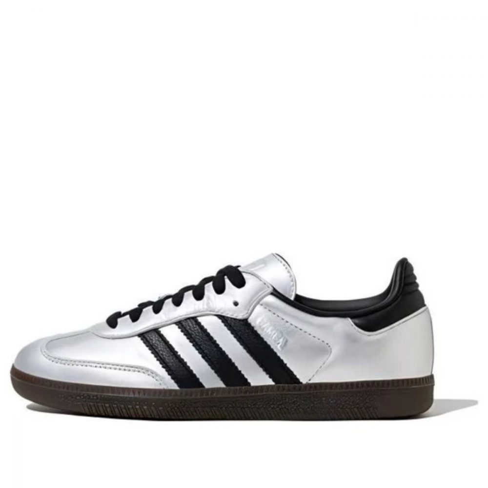 Giày adidas Samba OG ‘Silver Metallic Black Gum’ JI4218