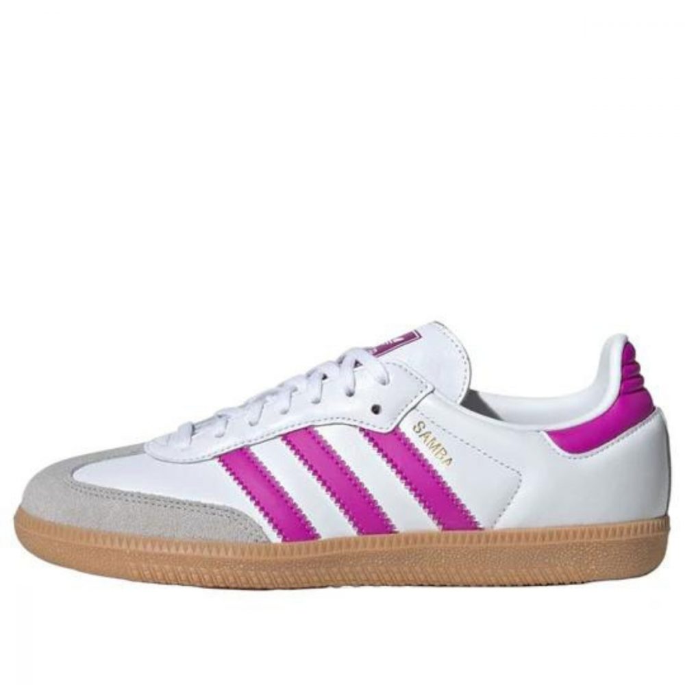 Giày adidas Samba OG ‘White Purple Gum’ (GS) IH2873