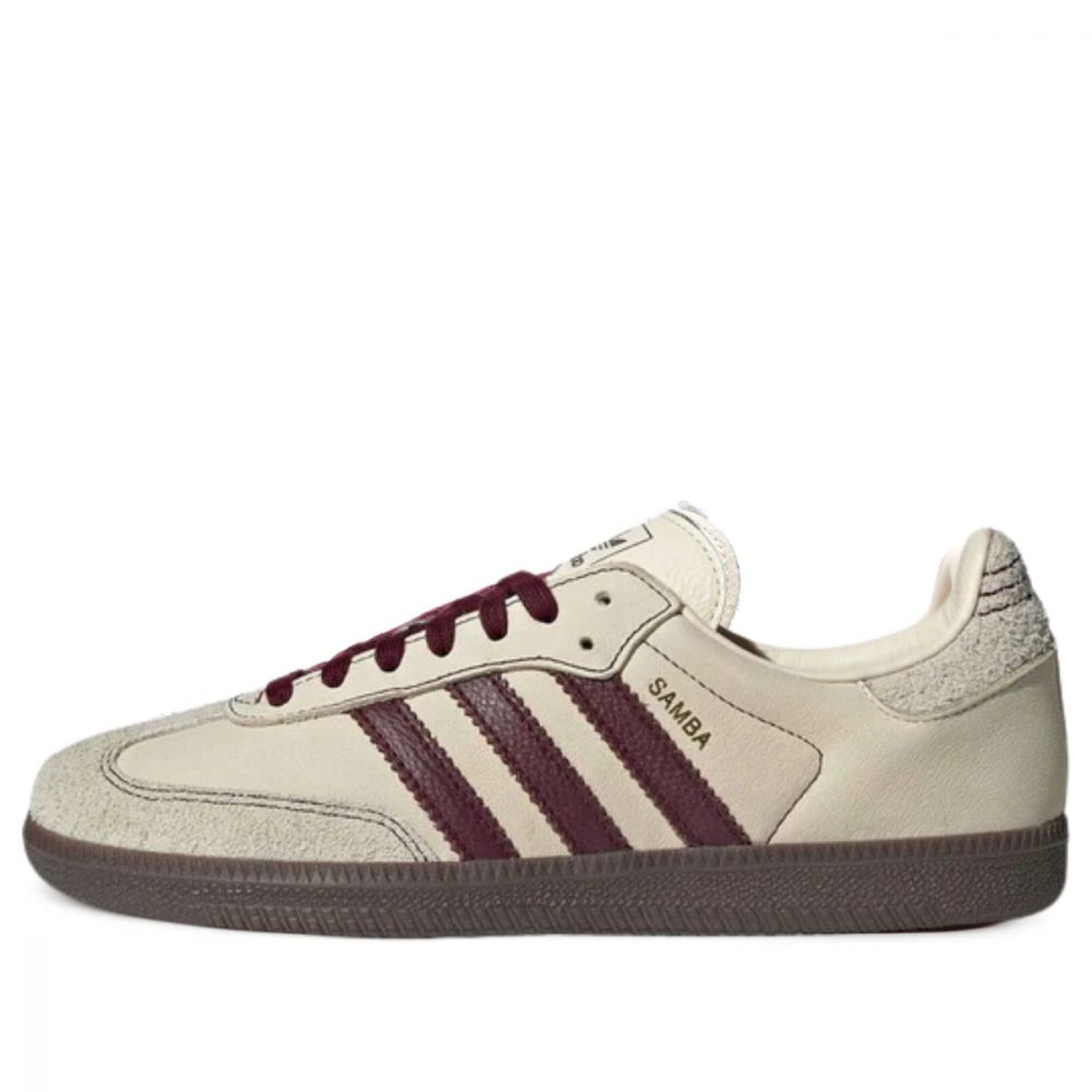 Giày adidas Samba OG ‘Wonder White Maroon’ IG1987
