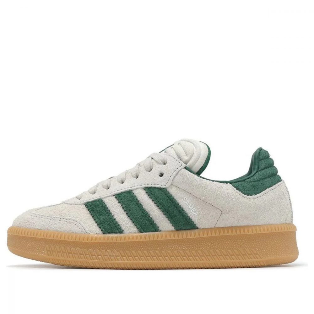 Giày adidas Samba XLG ‘Putty Grey Collegiate Green’ JI3197