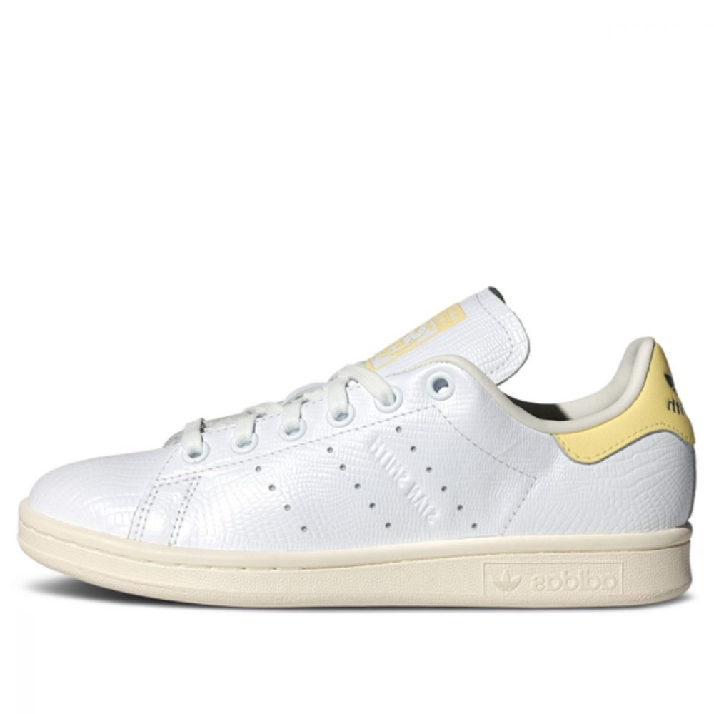 Giày Adidas Stan Smith ‘White Almost Yellow Reptile’ (Wmns) IE0464