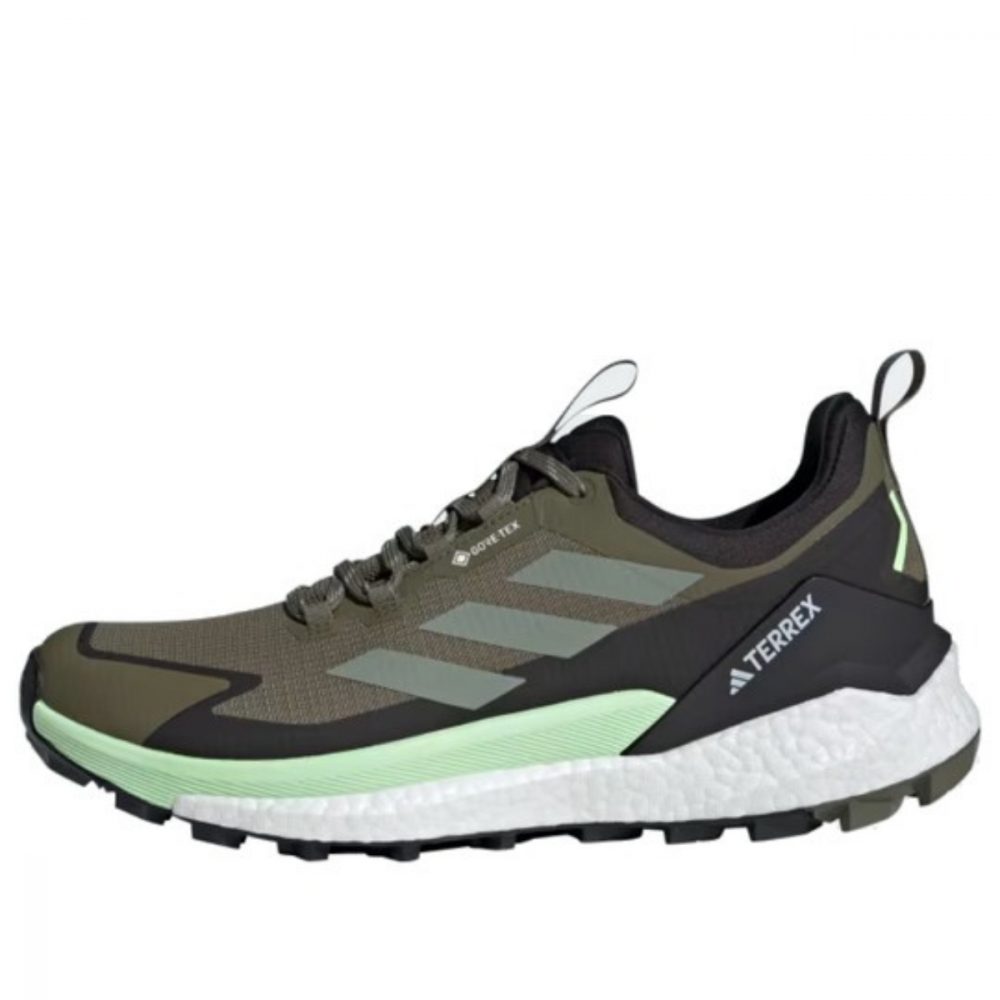 Giày adidas Terrex Free Hiker 2.0 Low GORE-TEX ‘Olive Strata Silver Green’ IE5104