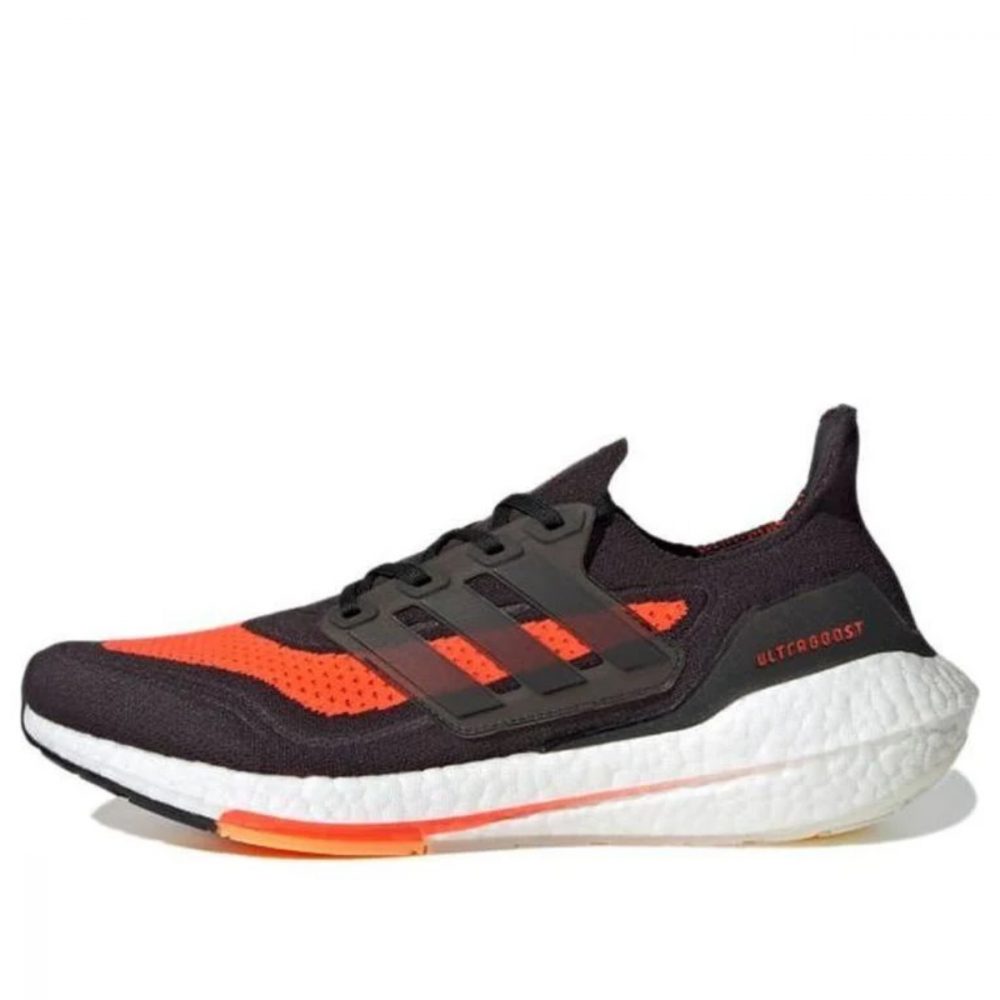 Giày adidas Ultra Boost 21 Shoes ‘Core Black Solar Red’ FZ2559