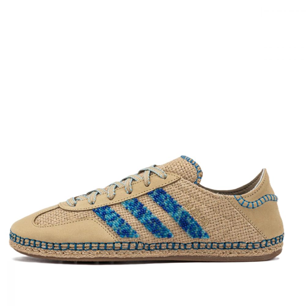 Giày adidas x CLOT Gazelle ‘Linen Khaki Blue Bird’ IH3641