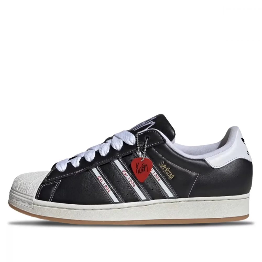 Giày adidas x KoRn Superstar ‘Black Whtie’ IH1313