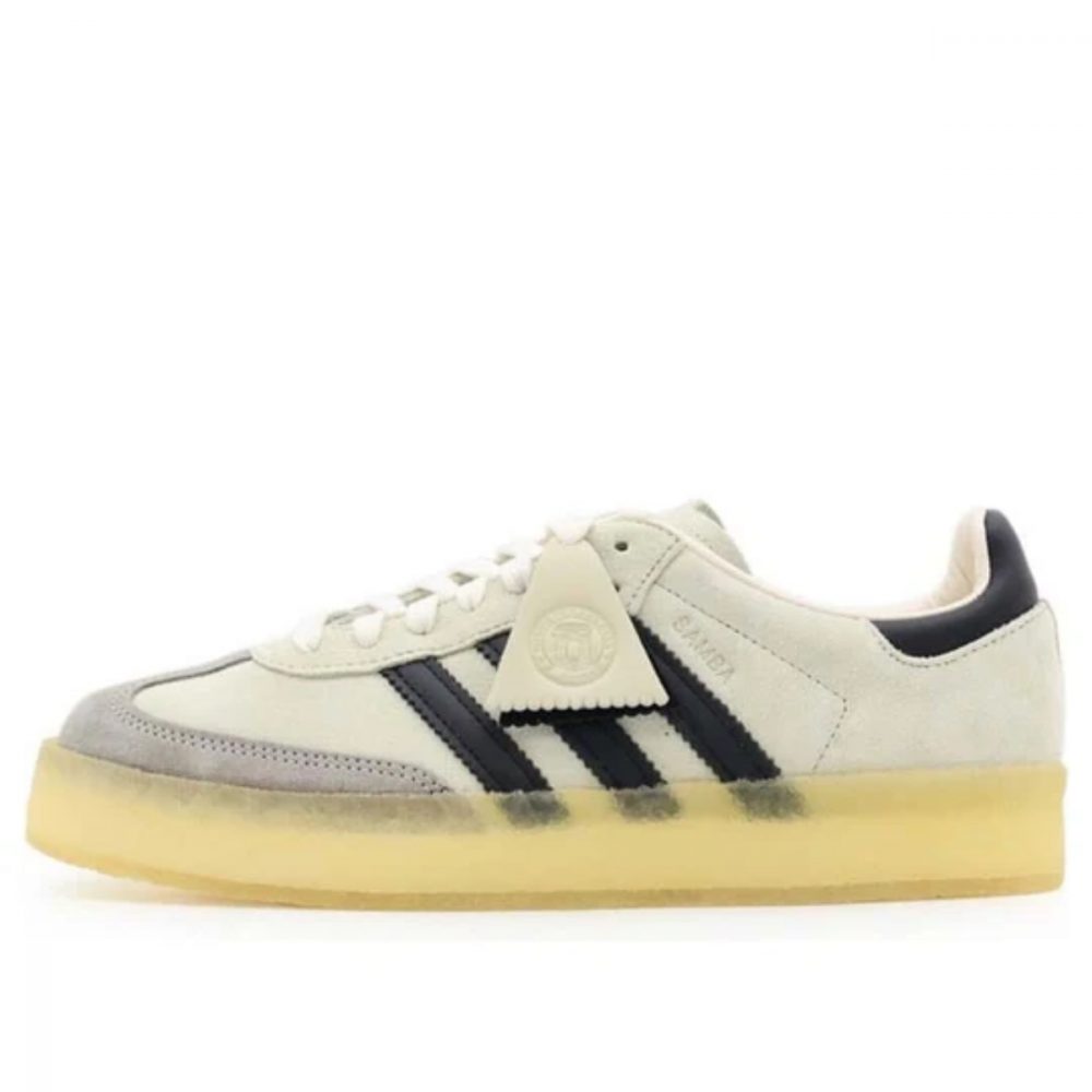Giày adidas x Ronnie Fieg x Clarks 8th Street Samba ‘Kithmas – White Black’ IE4033