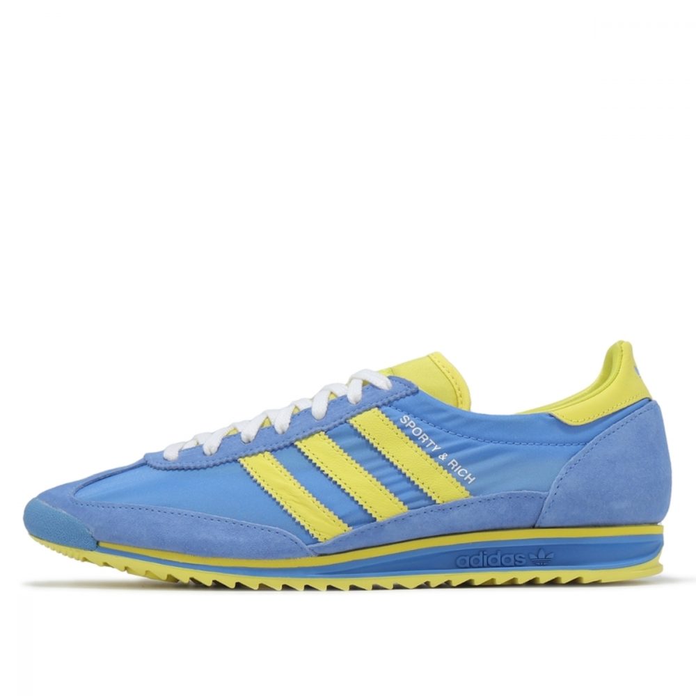 Giày adidas x Sporty & Rich SL 72 OG ‘Real Blue Light Yellow’ JH6701