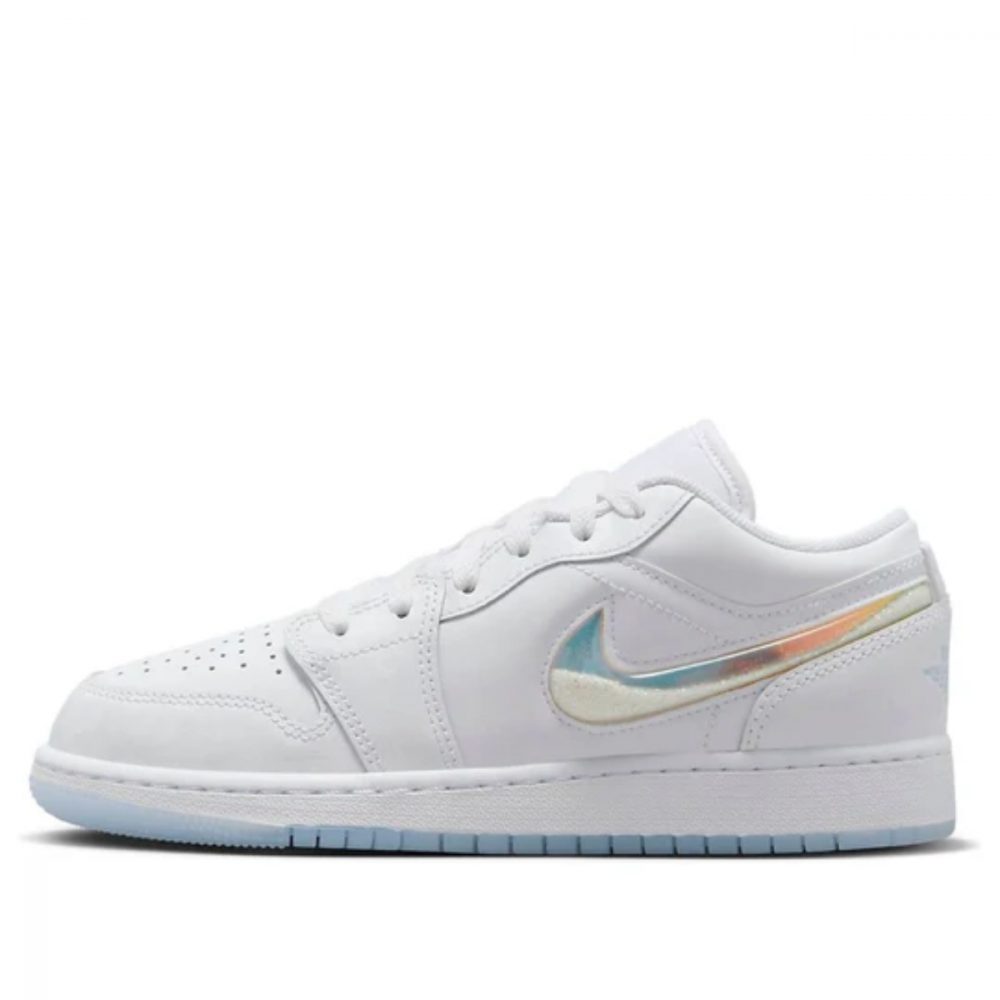 Giày Air Jordan 1 Low ‘Glitter Swoosh’ FQ9112-100