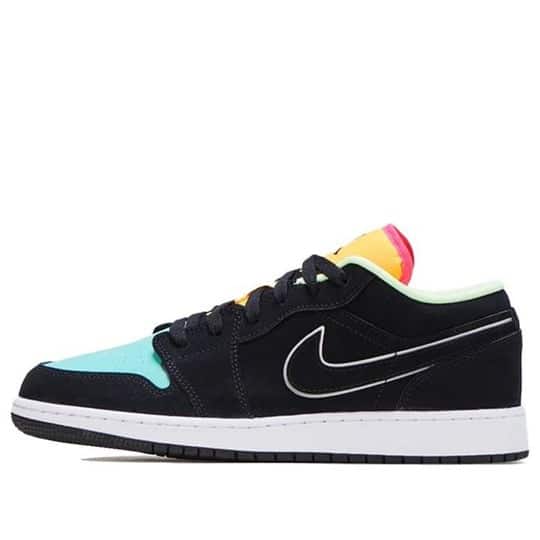 Giày  Air Jordan 1 Low SE ‘Aurora Green’ (GS) CV9844-013