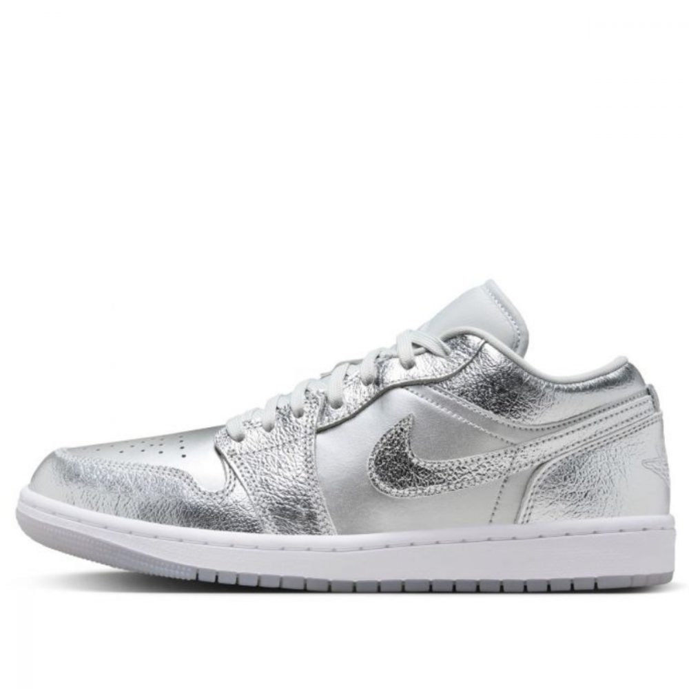Giày Air Jordan 1 Low SE ‘Metallic Silver’ (Wmns) FN5030-001
