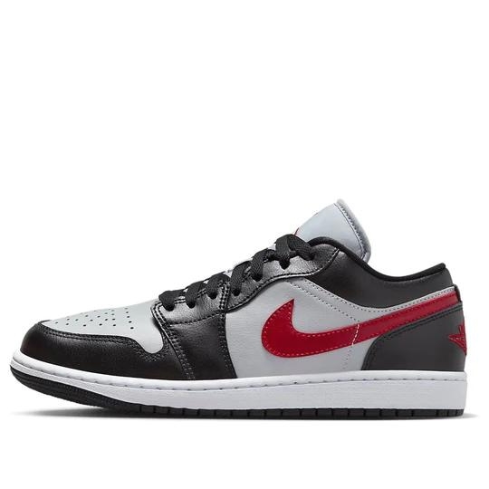 Giày Air Jordan 1 Low ‘Wolf Grey Gym Red’ (WMNS) DC0774-062