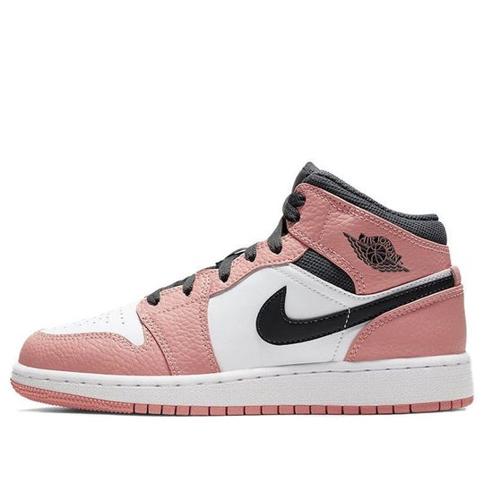 Giày Air Jordan 1 Mid ‘Pink Quartz’ 555112-603