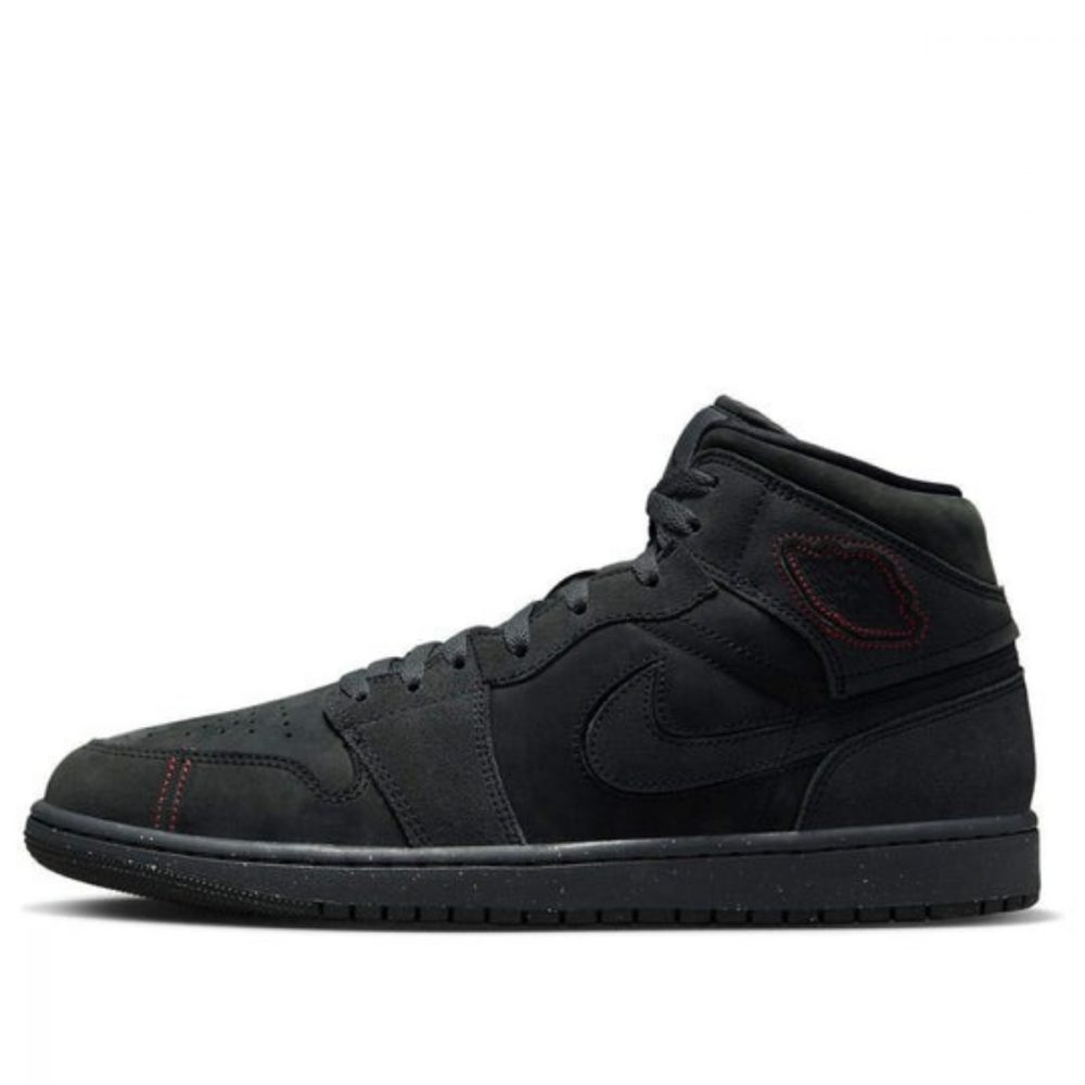 Giày Air Jordan 1 Mid SE Craft ‘Dark Smoke Red’ FD8634-001