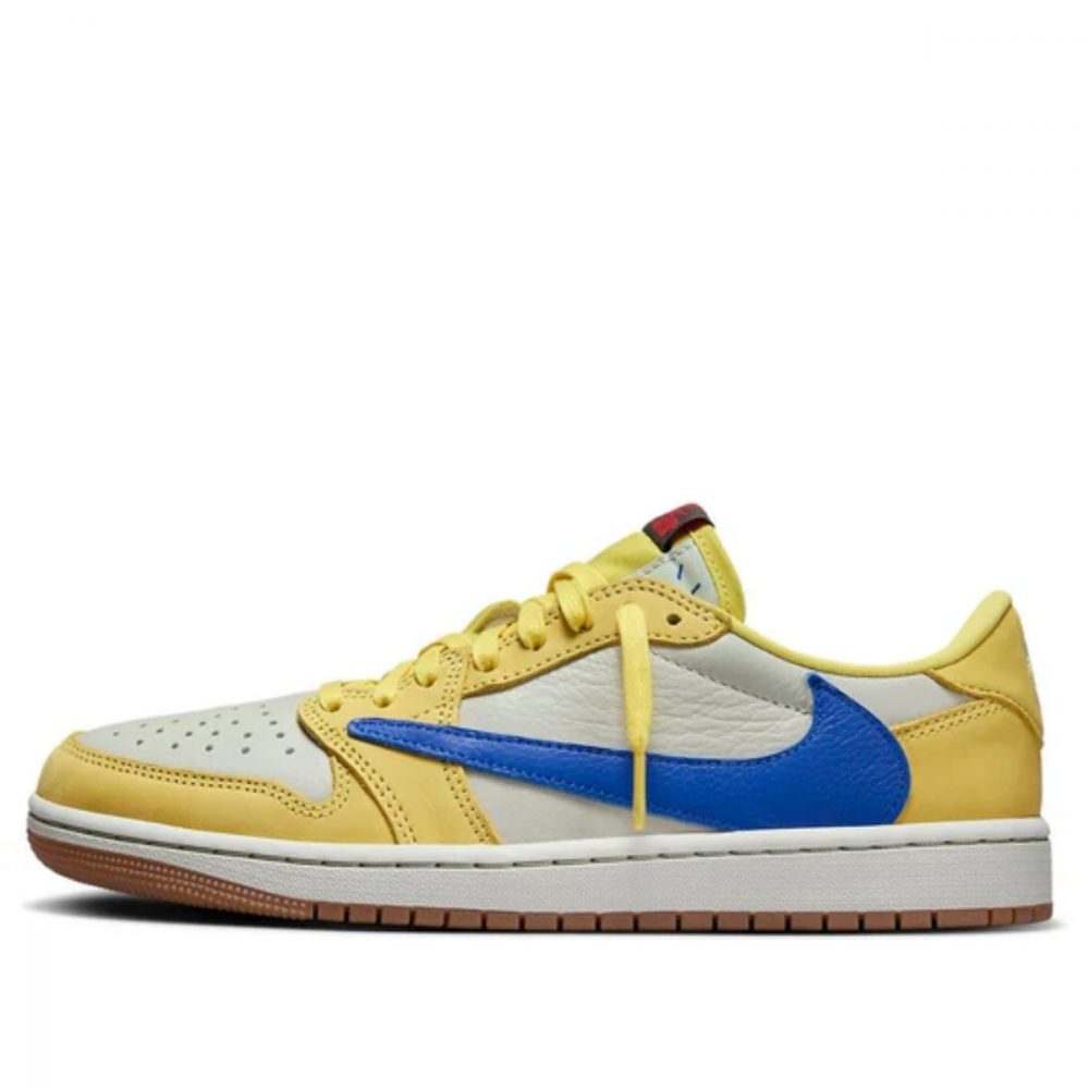 Giày Air Jordan 1 Retro Low OG SP x Travis Scott ‘Canary’ (WMNS) DZ4137-700