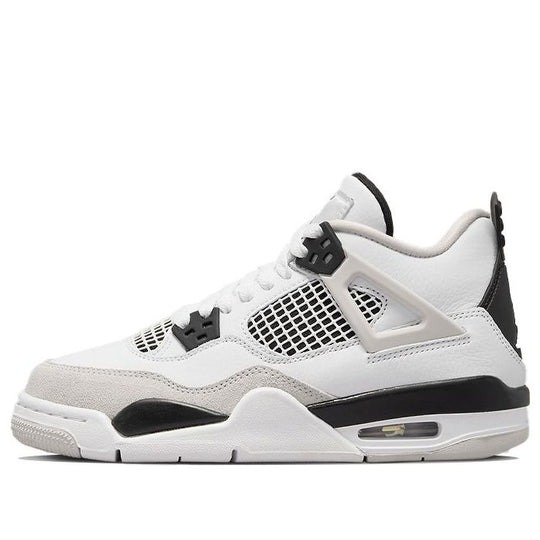 Giày  Air Jordan 4 Retro ‘Military Black’ (GS) 408452-111