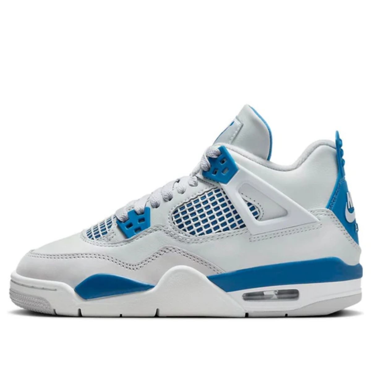 Giày Air Jordan 4 Retro ‘Military Blue’ 2024 (GS) HF4281-141