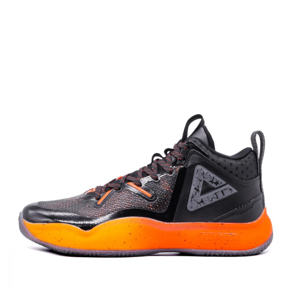 Giày bóng rổ Nam PEAK Basketball Monster IX – Đen Cam ET34071ADC
