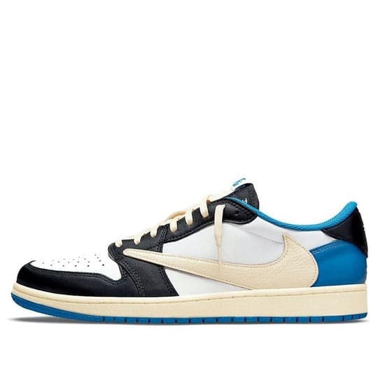 Giày  Fragment Design x Travis Scott x Air Jordan 1 Retro Low ‘Royal Blue’ DM7866-140