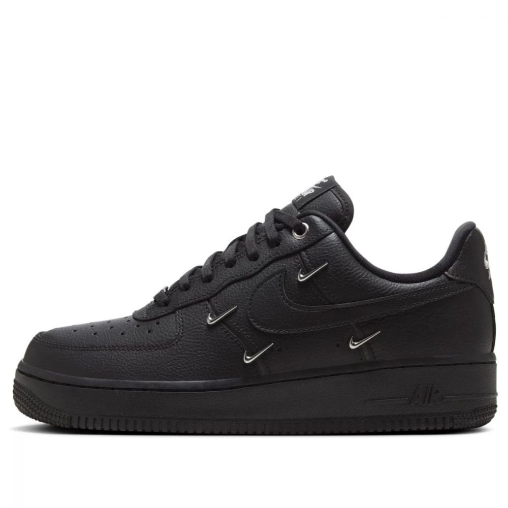 Giày Giày Nike Air Force 1 Low ‘Black Silver ’ HQ1180-001