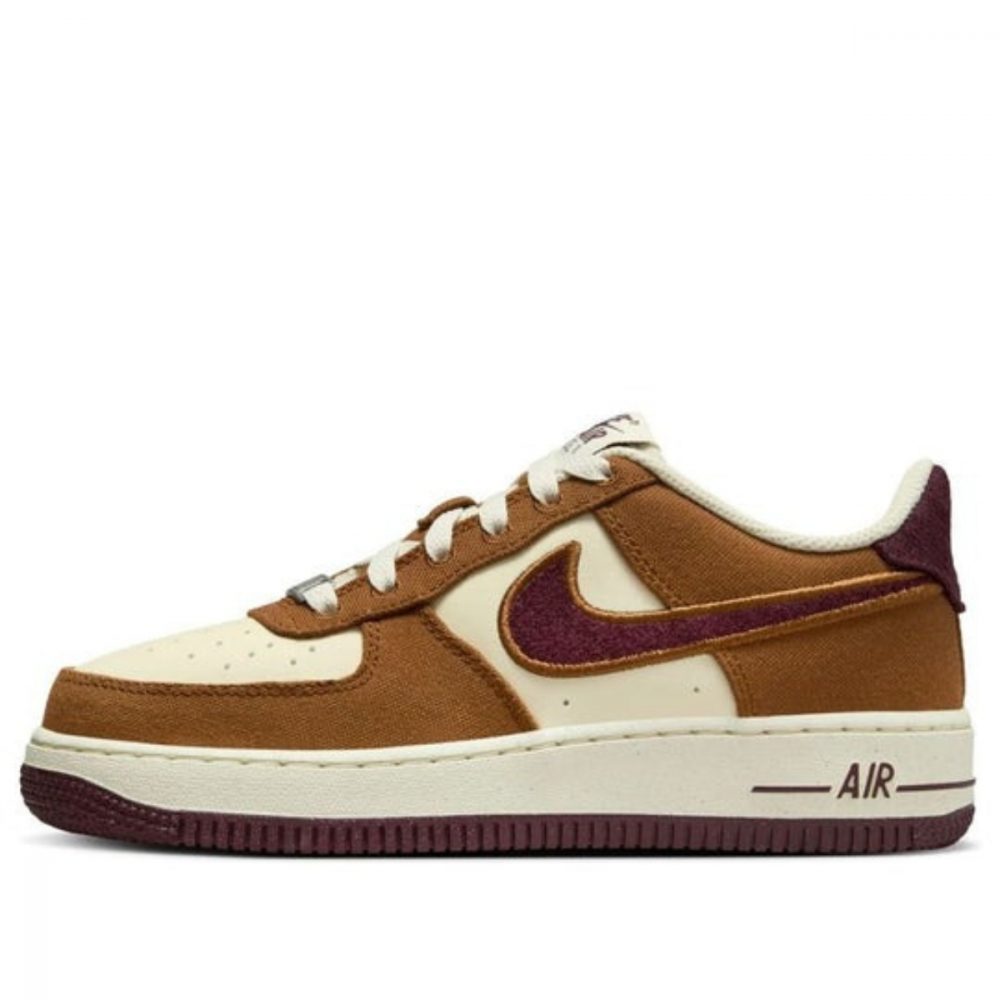 Giày (GS) Nike Air Force 1 ’07 LV8 ‘Light British Tan’ FN4731-200