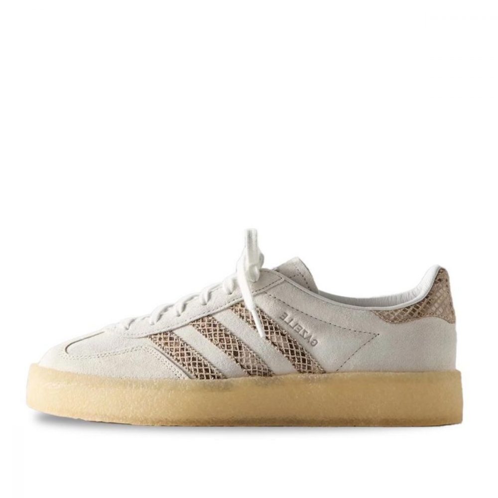 Giày KITH Ronnie Fieg × Clarks × adidas Originals 8th Street Gazelle Indoor ‘Snakeskin’ JS1754