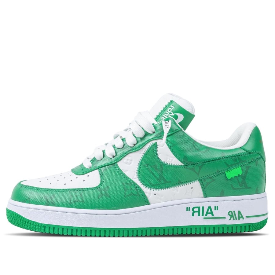 Giày Louis Vuitton x Nike Air Force 1 Low By Virgil Abloh ‘White Green’ 1A9V9V