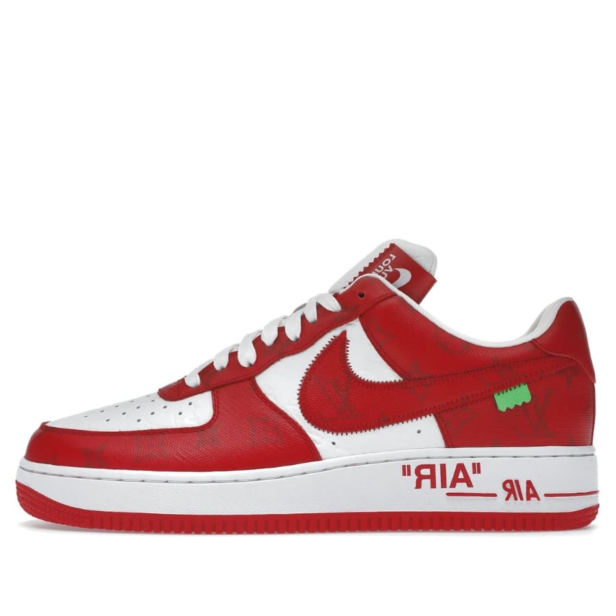 Giày Louis Vuitton x Nike Air Force 1 Low By Virgil Abloh ‘White Red’ 1A9VA7