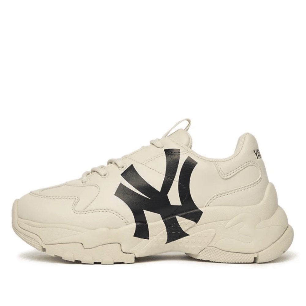Giày MLB BigBall Chunky A New York Yankees ‘Beige’ 3ASHC101N-50BGS