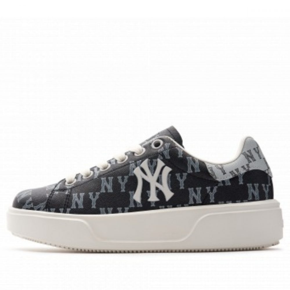 Giày MLB Chunky Classic All-Over Monogram New York Yankees ‘Black’ 3ASXCCM3N-50BKS
