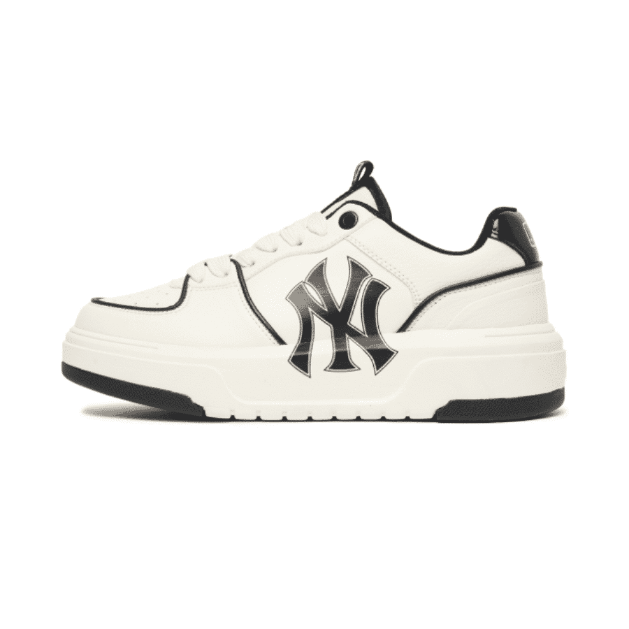 Giày MLB Chunky Liner New York Yankees ‘Off White’ 3ASXCA12N-50WHS