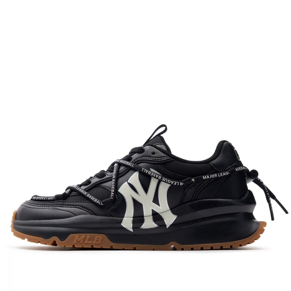 Giày MLB Chunky Runner Lace New York Yankees ‘Black’ 3ASHCRR3N-50BKS