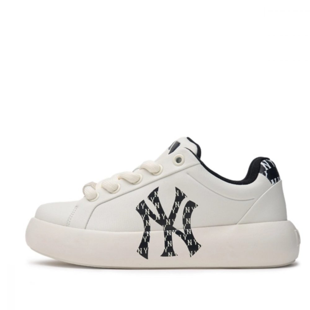 Giày MLB New York Yankees SS24 Low ‘Black and White’ 3ASXCBH4N-50BKS