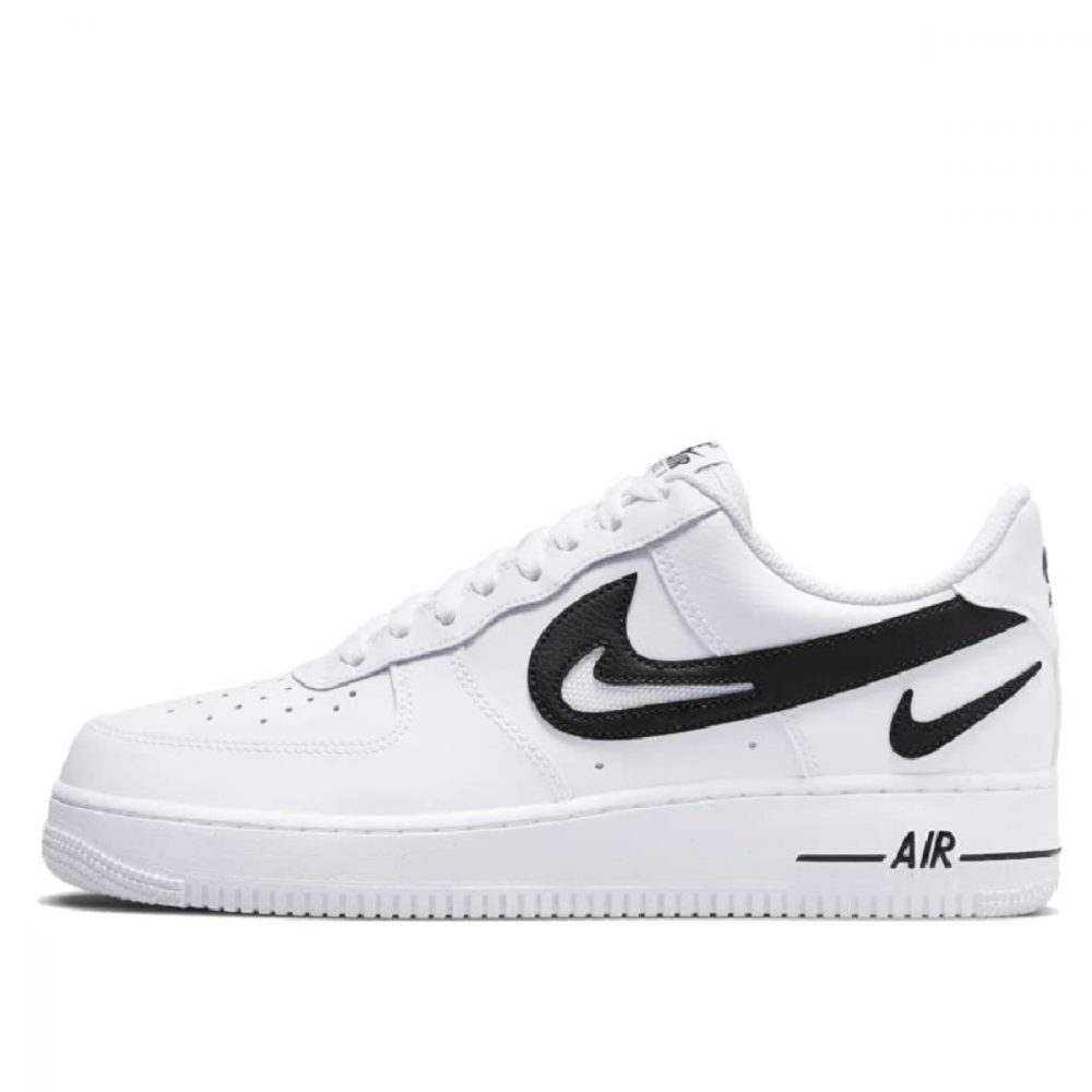 Giày Nike Air Force 1 ’07 ‘Cut Out Swoosh – White Black’ DR0143-101