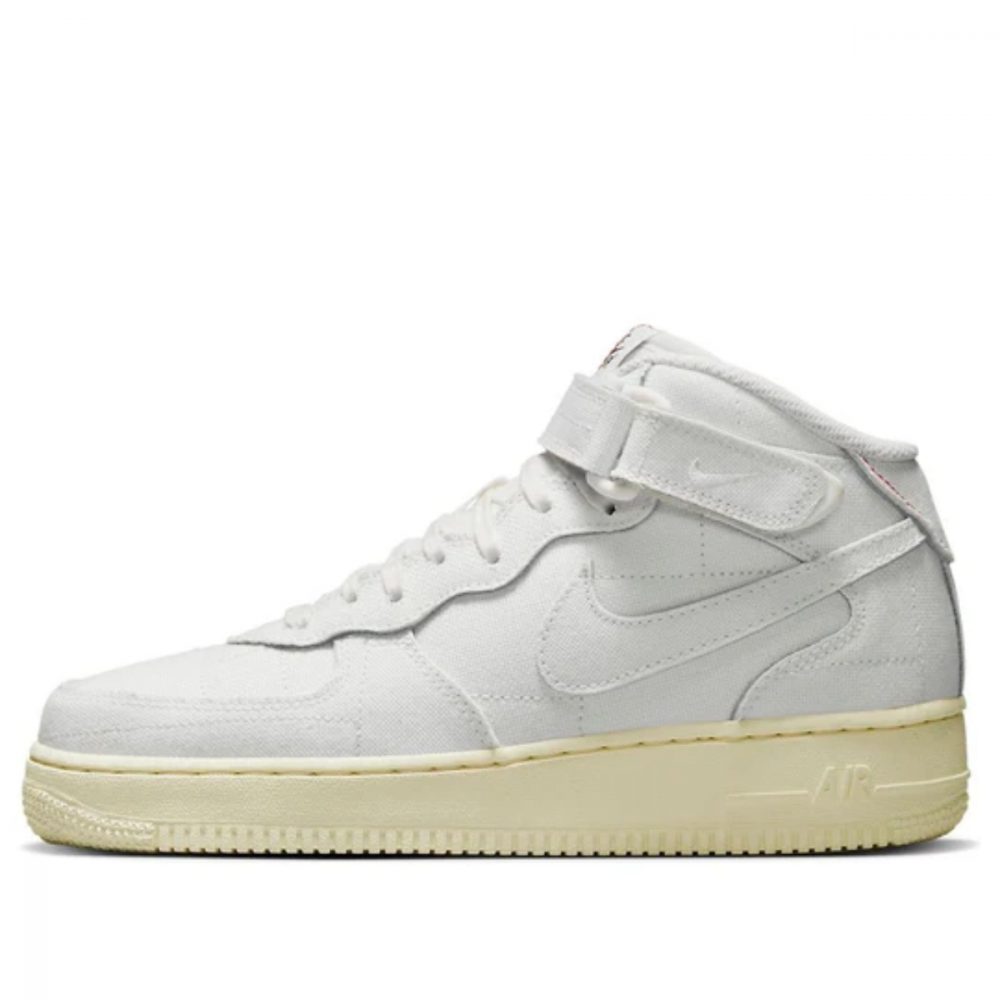 Giày Nike Air Force 1 ’07 Mid ‘White Canvas’ DZ4866-121