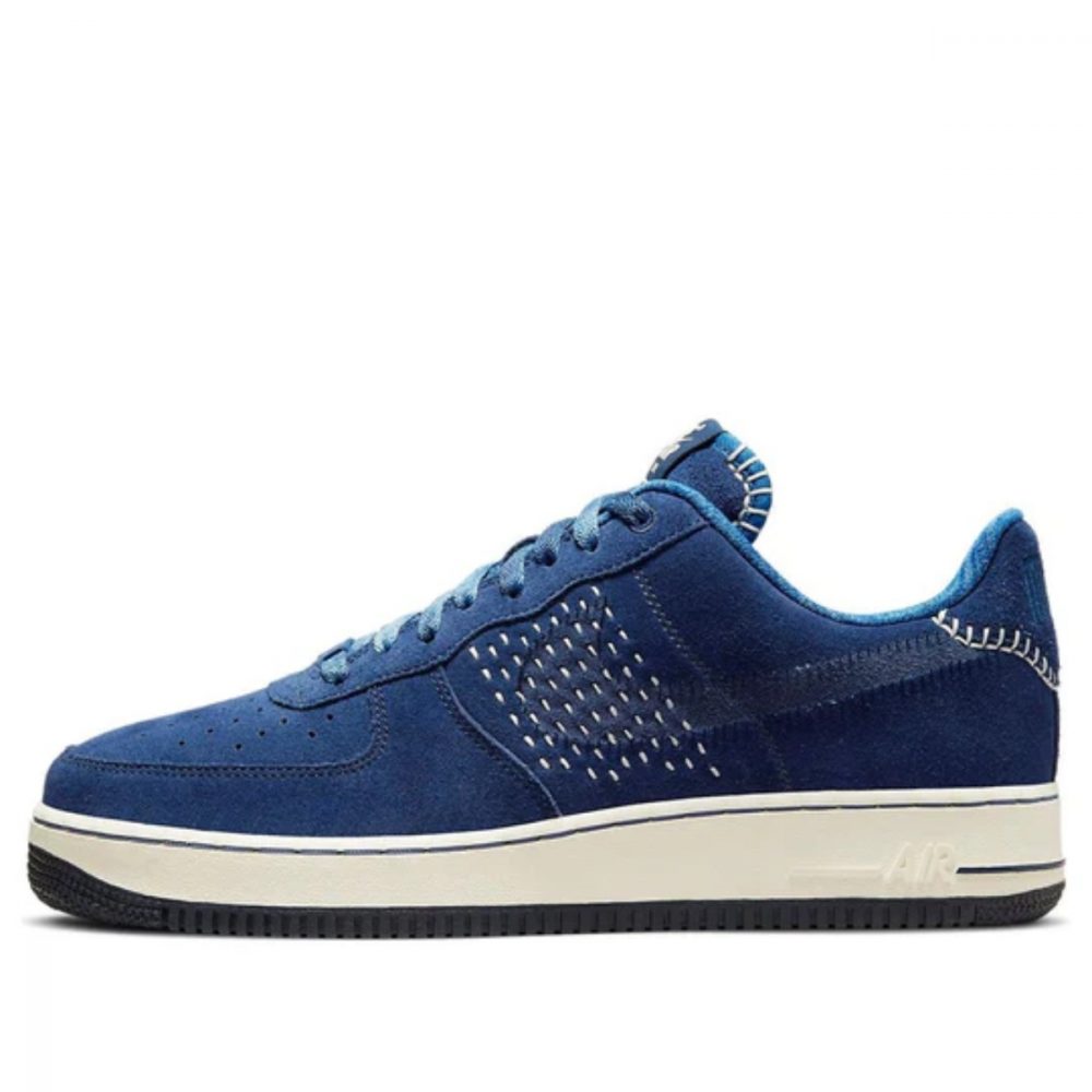 Giày Nike Air Force 1 ’07 PRM The One Line Low-top Sneakers Blue Unisex ‘Blue White Black’ DO7993-447