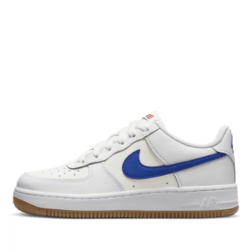 Giày Nike Air Force 1 Big Kids ‘White Blue’ DX5805-179