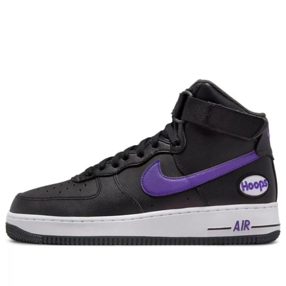 Giày Nike Air Force 1 High ’07 LV8 Hoops ‘Black Purple’ DH7453-001