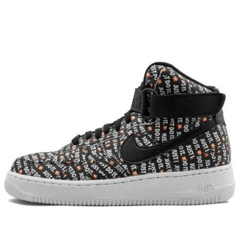 Giày Nike Air Force 1 High ‘Just Do It Black Orange’ AO5138-001